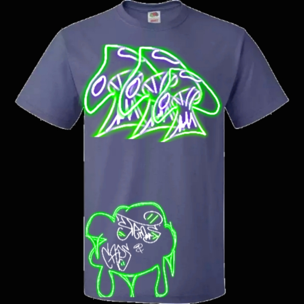 Psychedelic Shroom logo t shirts